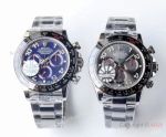 1:1 Best Replica Rolex Daytona Swiss 4130 JH Factory Watch SS Blue or Grey Dial